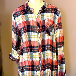 Lucky Brand Flannel Top!